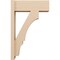 Ekena Millwork 8-in W x 22-in D x 34-in H Balboa Block Rough Cedar Woodgrain TimberThane Outlooker, Primed Tan OUTUR080X22X34BOA44RCPR - alternate 6